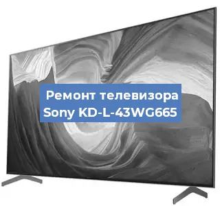 Замена матрицы на телевизоре Sony KD-L-43WG665 в Перми